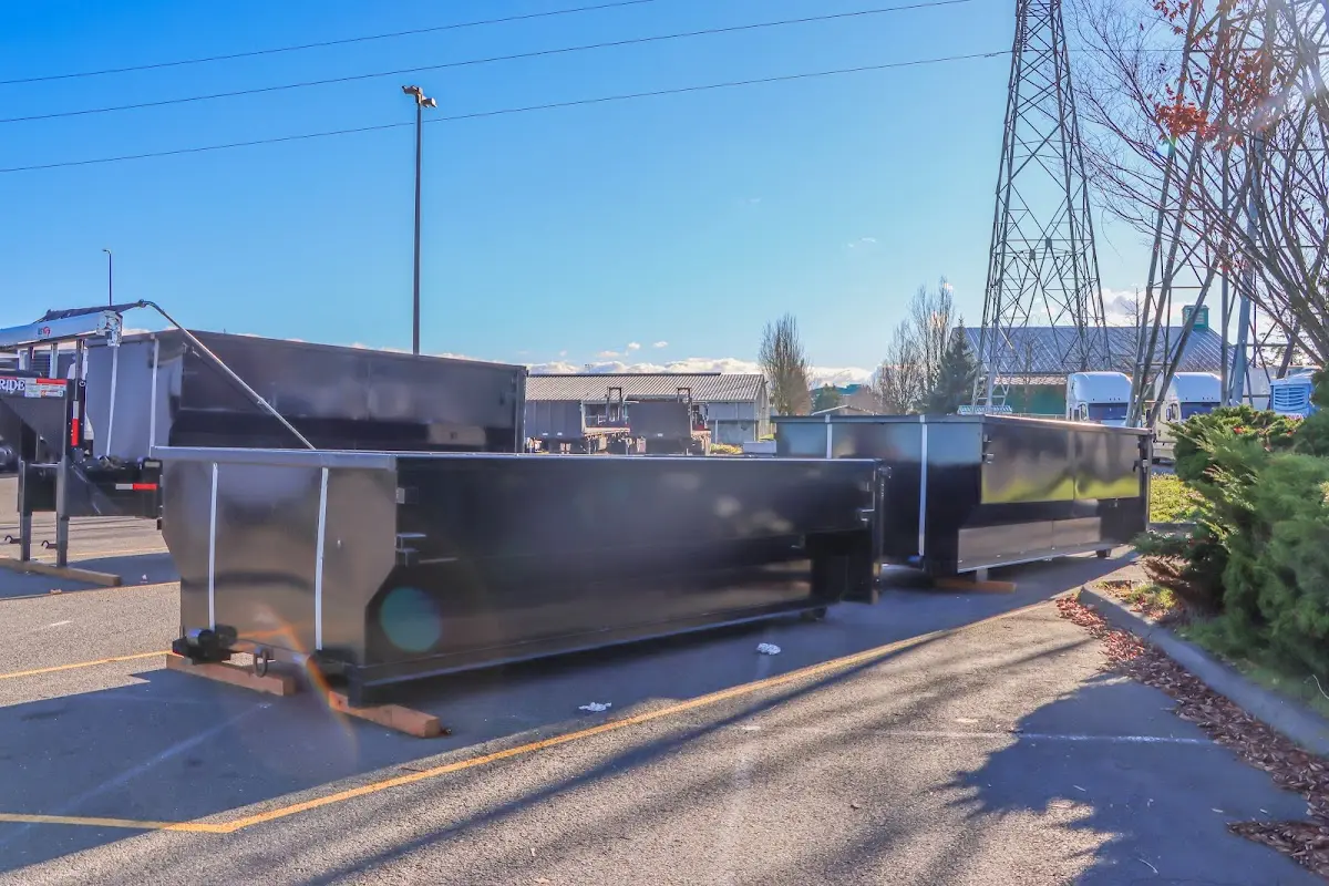 Professional dumpster rental and junk removal service in Woodfin